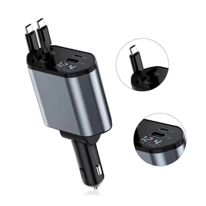 4in1 Töltő USB+USB C